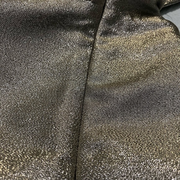 Cache iridescent ruffled sleeve peplum corset crop top - Picture 9 of 12